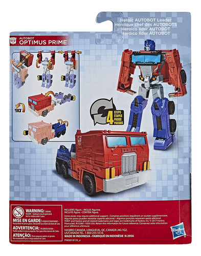 Transformers Authentics Optimus Prime