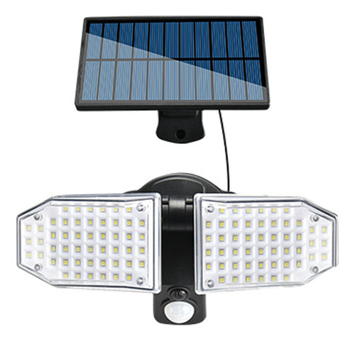 Luz Solar Plegable V 100led De Pared Con Sensor Inteligente