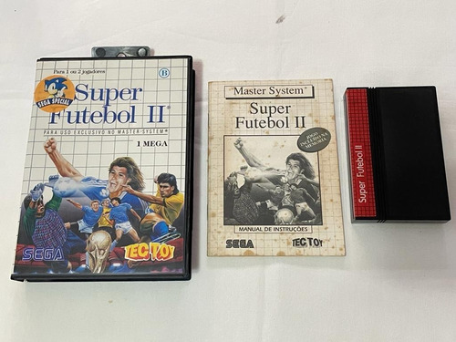 Master System : Super Futebol 2 Variação Manual Na Memoria | MercadoLivre