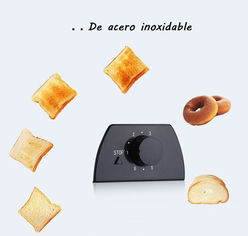 Imagen 2 de 3 de Tostador 2 Rebanadas 700 W Boton De Cancelación