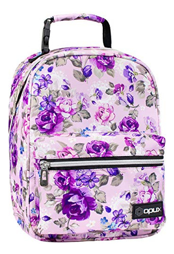 Lonchera Con Aislamiento De Flores Para Niñas Y Niños, Bolsa