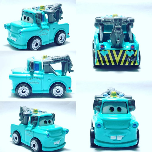 Auto Mater Celeste Metálico Cars Mattel (8 Cm) A0014