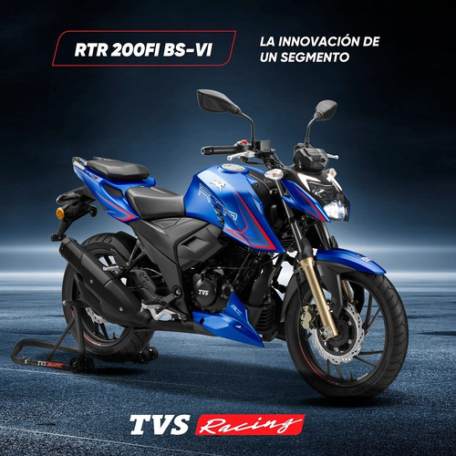 Imagen 16 de 23 de Tvs Rtr 200 Fi 4v Abs Inyeccion 0km 2022 Linea Nueva Ahora12