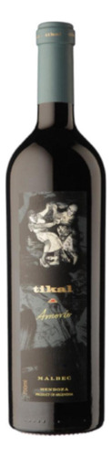 Pack De 12 Vino Tinto Tikal Amorio Malbec 750 Ml