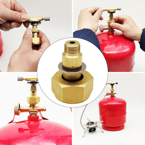 3 Adaptador De Tanque De Gas De Europa Del Este Conector