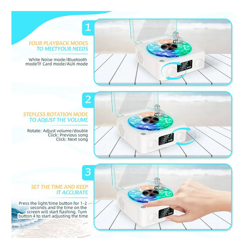 Toca-discos De Vinil Vintage, Gravador Estéreo Bluetooth Sem