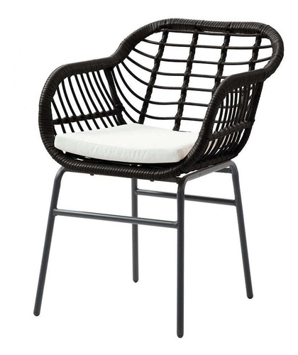 Silla Para Exterior Kisoi Negro Këssa Muebles