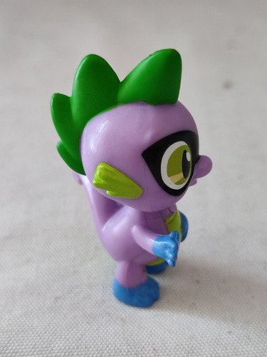 Dragon Spike Con Antifaz My Little Pony Hasbro 6 Cm 06 (Usado)