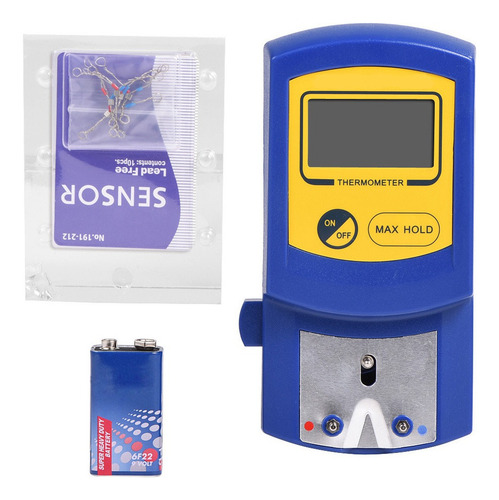! Termómetro Para Cautín Fg-100 Temperatura Tester Punta Lcd