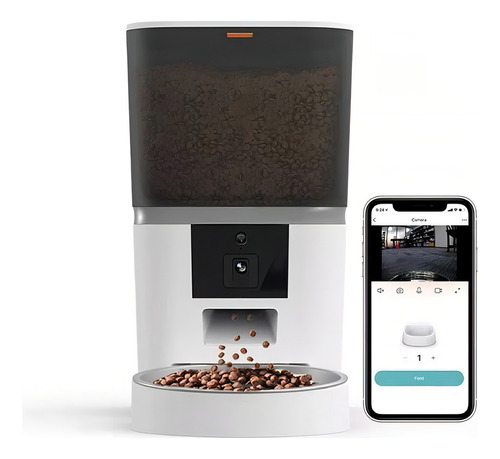 Alimentador Automático De Cámara Smart Feeder 4l Color Blanco