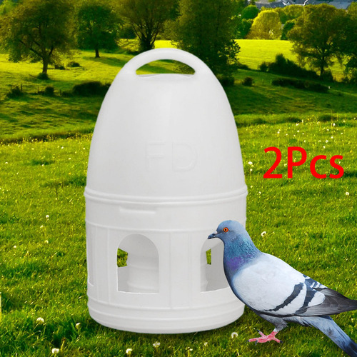 Ft 2x Bebedor De Água Para Pássaros Periquito Alimentador De