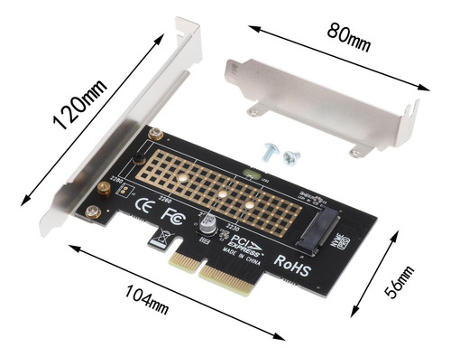 2x M.2 Ssd Para 3.0 X4 M2 Conversor M2. Placas De Expansão