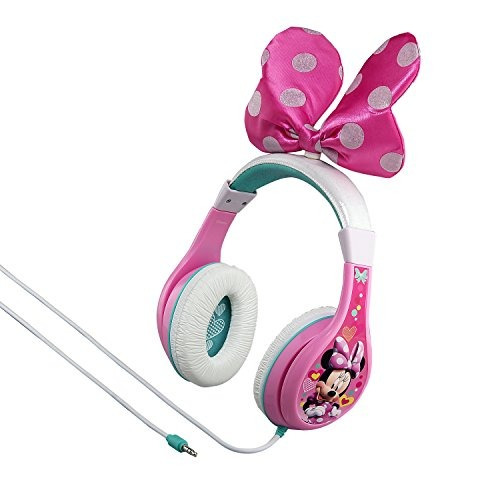 Auriculares Minnie Mouse Para Niños Con Función De Limitació