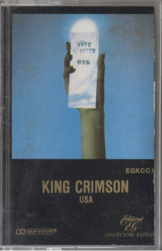 King Crimson Usa Compact Cassette Collectors Edition Usa 