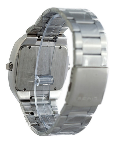 Relogio Lince Masculino Digital Led Mdm4621l Dxsx Prata Azul
