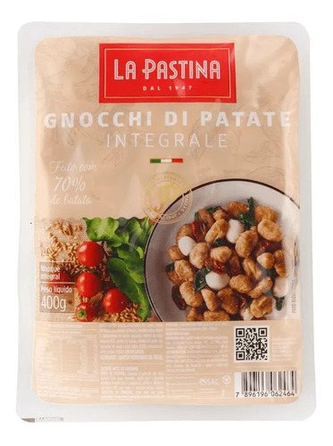 Nhoque Integral Italiano La Pastina 400g