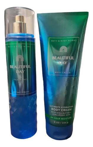 Duo Body Mist Y Body Cream Beautiful Day Bath And Body Works