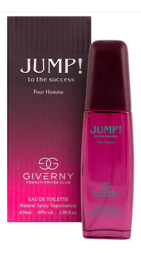 Perfume Masculino Giverny Jump To The Success Toilette 30ml Volume da unidade 30 mL