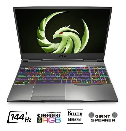 Notebook Msi Gamer 120hz Amd Ryzen 7 Rx 5500m 8gb 512ssd