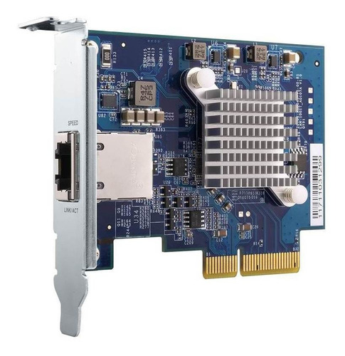 Tarjeta de red PCIe 4x de 10 GbE - QXG-10G1t | Qnap