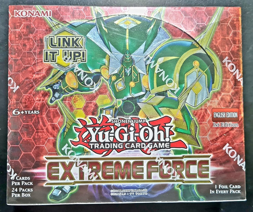 Yugioh Extreme Force Boosters Box Display Inglés 24 Boosters