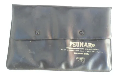 Funda Manual Peugeot Antiguo Agencia Peumar Catalogo Insigni (Usado)