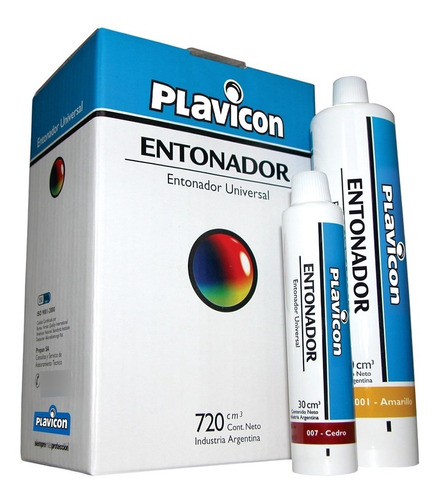 Plavicon Entonador Universal Pomo Color Tono 30cc