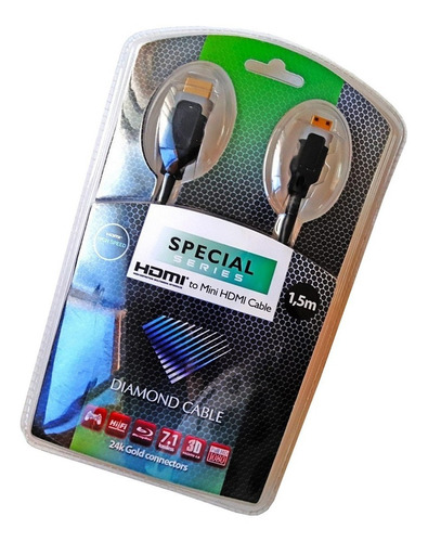 Cabo Adaptador Conversor Mini Hdmi Para Hdmi