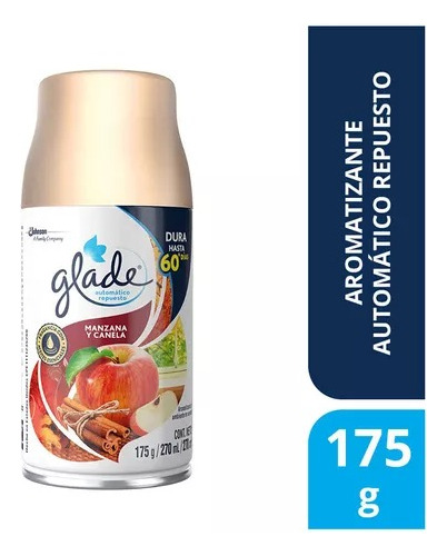 Repuesto Para Aromatizante Glade Automatico Manzana Y Canela