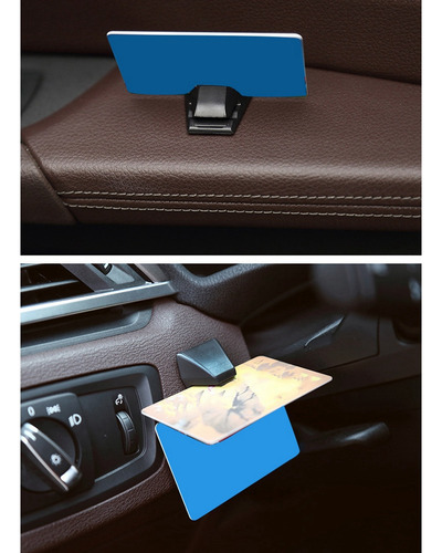 2 Fundas Multifunción Para Tarjetas Y Billetes Auto Car Id I