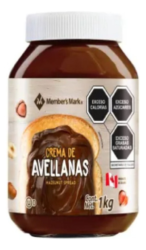 Crema De Avellana Bote 1 Kg Member´s Mark 1kg