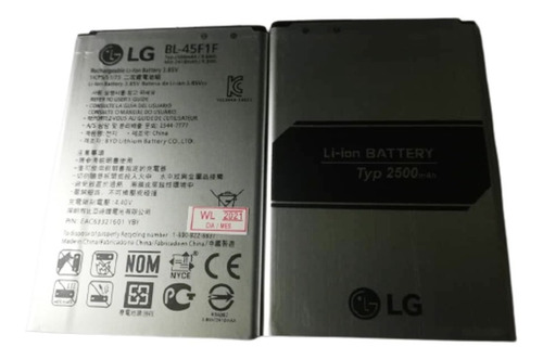 Bateria LG Bl-45f1f K9 Marca Guupi Nueva Excelente Calidad