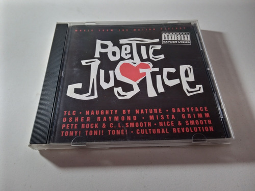 Poetic Justice (tlc, Naughty By Nature) Cd Soundtrack 