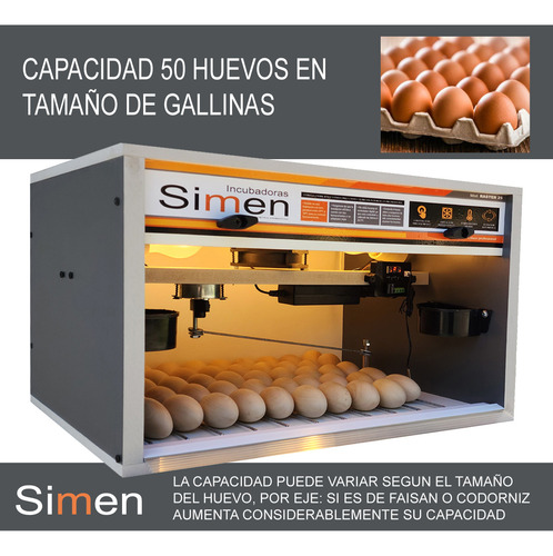 Incubadora Simen Automática Para Faisanes