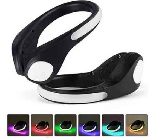 Tobillera Luminosa Led Para Running-ciclismo-skate C/u Amarillo