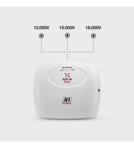 Central De Cerca Eletrica Com Alarme Jfl Ecr18i Plus V2 4 J
