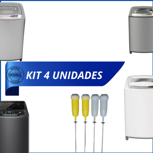 Amortiguadores Lavadora Fensa Mademsa 13 A 15 Kg Kit 4 Unid
