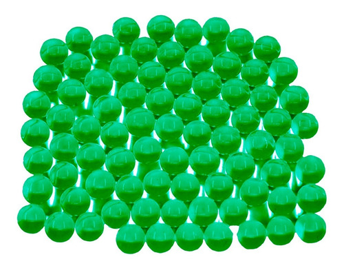 100 Gramos De Hidrogel En Perlas Verde Aluzza