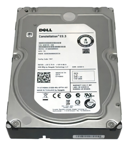 Hd Desk Sata3 4tb Seagate Constellation Es.3 St4000nm0033 Cor Cinza