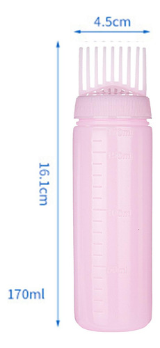 Botella Aplicadora De Peine Para Raíces, Aplicador De Rosa