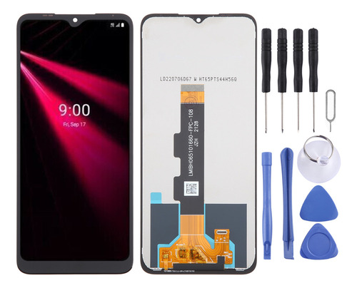 Pm Pantalla Lcd Con Montaje Completo Para T-mobile Revvl V