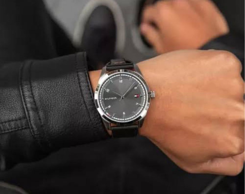 Reloj Tommy Hilfiger para Hombre color Negro 1710459 Griffin de 43 mm