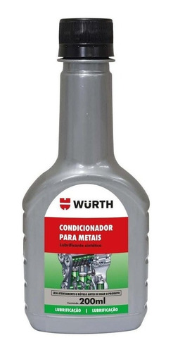 Condicionador De Metais Wurth 200ml - Lubrificante Sintético