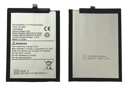Bateria Compatível Infinix Note 11, Note 12 Pro 5g Bl-49kx