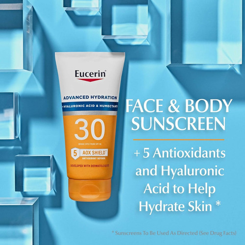 Bloqueador Solar Anti Arrugas Eucerin Advanced Hydration 30