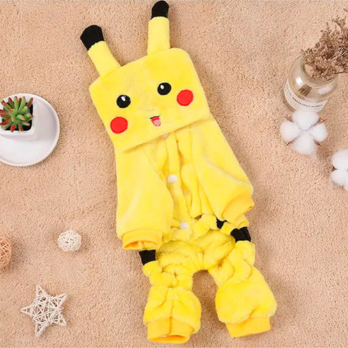 Suéter Para Perro Gato Ropa Perro Gato Diseño De Pikachu Xxl