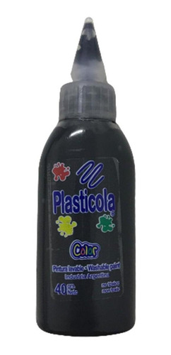 Plasticola Color Negro 40 Grs