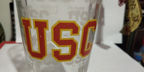 Vaso Cerveza Usc Trojans College Football Deporte Beer Sport