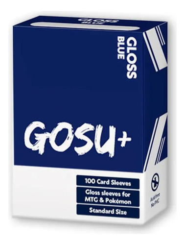Fundas De 100 Gloss Gosu Standar Blue