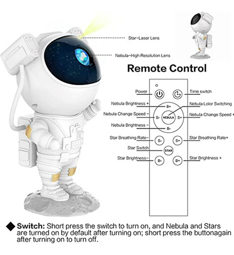Proyector De Luz De Astronauta, Proyector Con Forma De